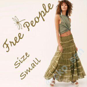 NWOT Free People Stuck In A Moment Skirt Sz S